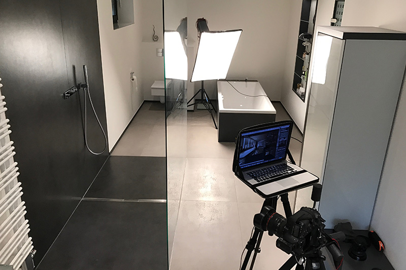 Fotografie Set Badezimmer Altenberge